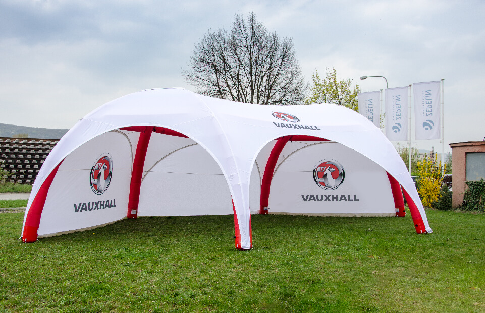 Hexa VAUXHALL event tent AXION4EVENT